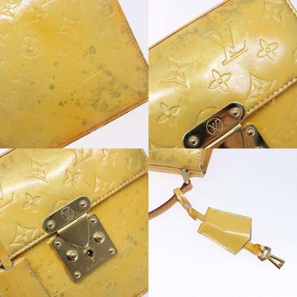LOUIS VUITTON Monogram Vernis Spring Street Hand Bag Gris M91029 - Picture 11 of 13